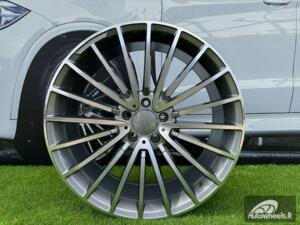 Ratlankis R22x9  5X112  ET  32  66.6  MR532  (IN0235)  Grey Polished (MG)  For MER  (K7)  (Rear+Front )