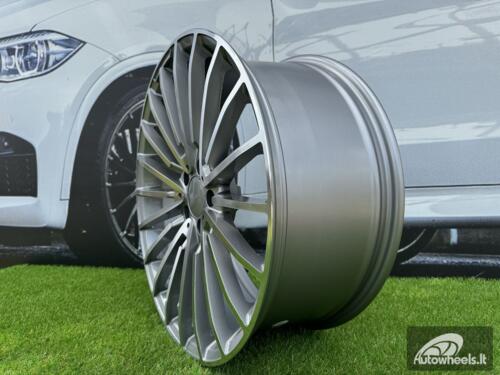 Ratlankis R22x10.5  5X112  ET  40  66.6  MR532  (IN0235)  Grey Polished (MG)  For MER  (K7)  (Rear+Front )