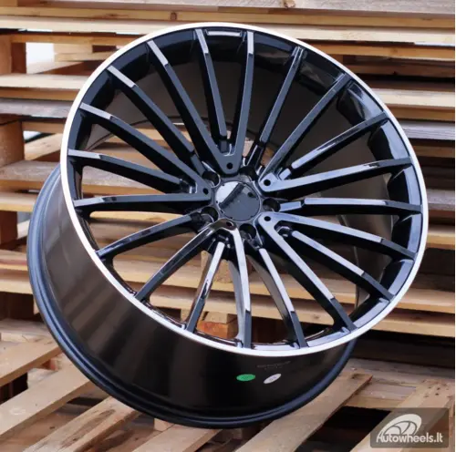 Ratlankis R20x9.5  5X112  ET  38  66.6  MR532  (BY1779)  Black+Polished Lip (BLPL)  For MER  (P)  (Rear+Front)