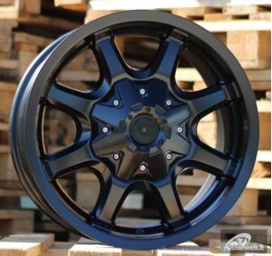 Ratlankis R16x8  6X114.3  ET  0  66.1  B2004  Black Half Matt (BLHM)  For 4X4  (A)  ()