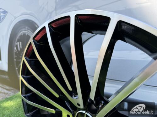 Ratlankis R21x9  5X112  ET  34  66.6  MR532  (BY1779)  Black Polished (MB)  For MER  (Z1+Z2)  (Rear+Front)