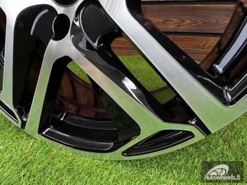 Ratlankis R17x7.5  4X108  ET  25  65.1  PG534  (BK5516)  Black Polished (MB)  For PEUG  (R)