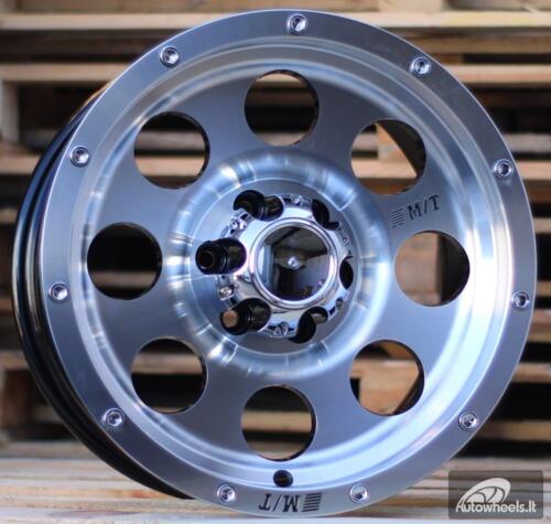 Ratlankis R16x8  6X114.3  ET  0  66.1  QC812  Black Polished (MB)  For 4X4  (K7)  ()