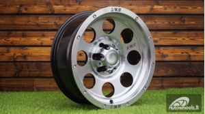 Ratlankis R16x8  6X114.3  ET  0  66.1  QC812  Black Polished (MB)  For 4X4  (K7)  ()