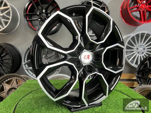 Ratlankis R17x7  5X112  ET  45  57.1  SK516  (BK5278)  Black Polished (MB)  For SKODA  (D5+K2+R)