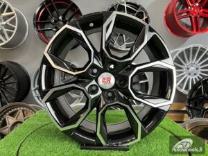 Ratlankis R17x7  5X112  ET  45  57.1  SK516  (BK5278)  Black Polished (MB)  For SKODA  (D5+K2+R)
