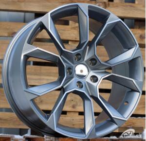 Ratlankis R18x8  5X112  ET  42  57.1  SK516  (IN5474)  Grey Polished (MG)  For SKODA  (K7+P2)