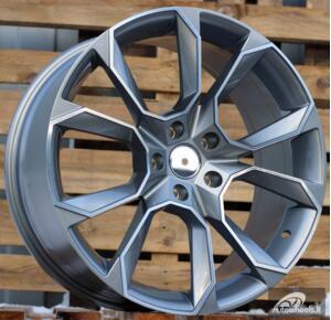 Ratlankis R18x8  5X112  ET  42  57.1  SK516  (IN5474)  Grey Polished (MG)  For SKODA  (Z6)
