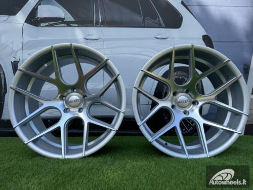 Ratlankis R20x10  5X120  ET  0  74.1  SSA03  (HX022)  Polished Silver Half Matt (MSHM)  For HAXER  (P)  (Rear+Front)