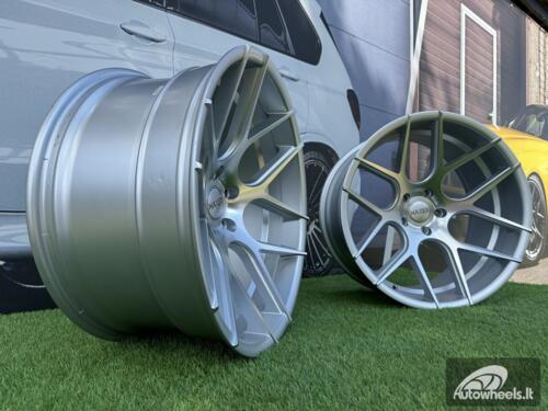 Ratlankis R20x10  5X120  ET  0  74.1  SSA03  (HX022)  Polished Silver Half Matt (MSHM)  For HAXER  (Z2)  (Rear+Front)