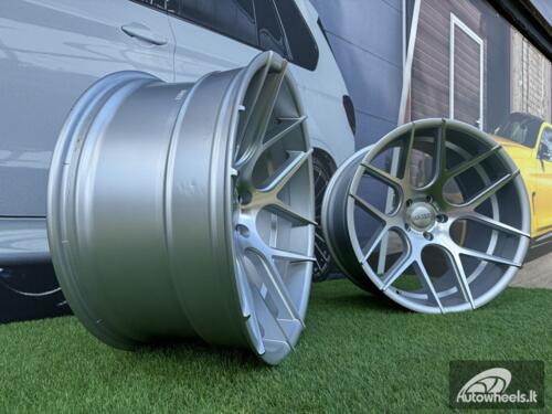 Ratlankis R20x10  5X120  ET  0  74.1  SSA03  (HX022)  Polished Silver Half Matt (MSHM)  For HAXER  (Z2)  (Rear+Front)
