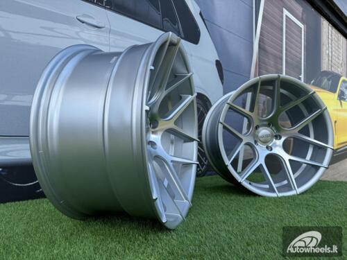 Ratlankis R20x10  5X120  ET  0  74.1  SSA03  (HX022)  Polished Silver Half Matt (MSHM)  For HAXER  (Z3)  (Rear+Front)