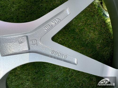 Ratlankis R20x10  5X120  ET  0  74.1  SSA03  (HX022)  Polished Silver Half Matt (MSHM)  For HAXER  (Z3+Z2)  (Rear+Front)