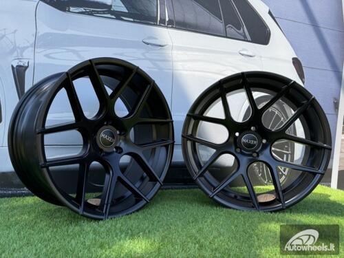 Ratlankis R18x8  5X120  ET  35  72.6  SSA03  (HX022)  Black Half Matt (BLHM)  For HAXER  (P)  (Rear+Front)