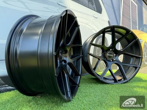 Ratlankis R18x8  5X120  ET  35  72.6  SSA03  (HX022)  Black Half Matt (BLHM)  For HAXER  (P)  (Rear+Front)