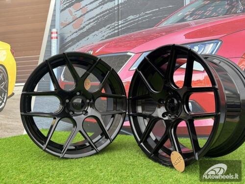 Ratlankis R17x9  5X120  ET  35  72.6  SSA03  (HX022)  Black Half Matt (BLHM)  For HAXER  (P2+Z2+Z1)  (Rear+Front)