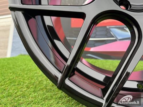 Ratlankis R17x9  5X120  ET  35  72.6  SSA03  (HX022)  Black Half Matt (BLHM)  For HAXER  (P2+Z2+Z1)  (Rear+Front)