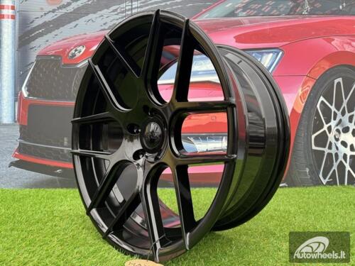 Ratlankis R17x9  5X120  ET  35  72.6  SSA03  (HX022)  Black Half Matt (BLHM)  For HAXER  (P2+Z2+Z1)  (Rear+Front)