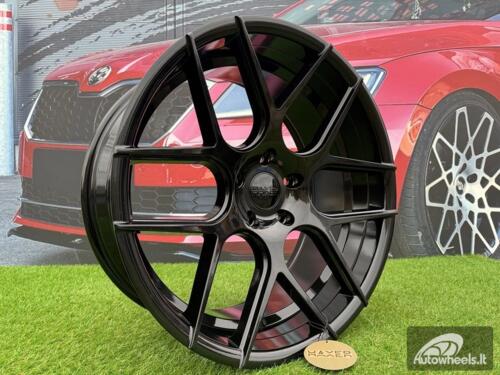 Ratlankis R17x9  5X120  ET  35  72.6  SSA03  (HX022)  Black Half Matt (BLHM)  For HAXER  (P2+Z2+Z1)  (Rear+Front)
