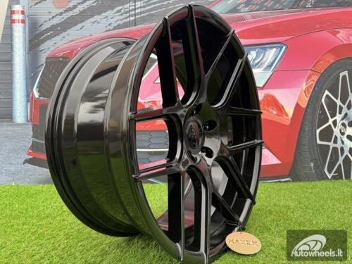 Ratlankis R17x9  5X120  ET  35  72.6  SSA03  (HX022)  Black Half Matt (BLHM)  For HAXER  (P2+Z2+Z1)  (Rear+Front)
