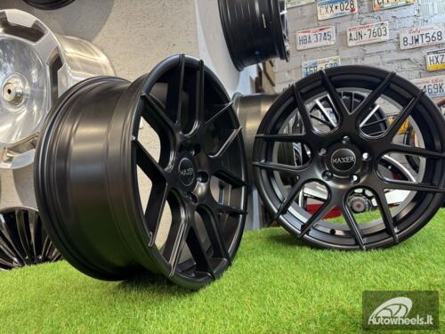 Ratlankis R17x9  5X120  ET  35  72.6  SSA03  (HX022)  Black Half Matt (BLHM)  For HAXER  (P2+Z2+Z1)  (Rear+Front)