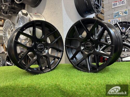 Ratlankis R20x10  5X120  ET  40  72.6  SSA03  (HX022)  Black Half Matt (BLHM)  For HAXER  (P)  ())