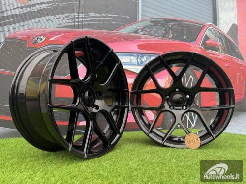 Ratlankis R20x9  5X120  ET  35  72.6  SSA03  (HX022)  Black (BL)  For HAXER  (Z4)  (Rear+Front)