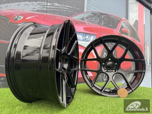 Ratlankis R20x10  5X120  ET  40  72.6  SSA03  (HX022)  Black (BL)  For HAXER  (P+Z1+Z4)  (Rear+Front)