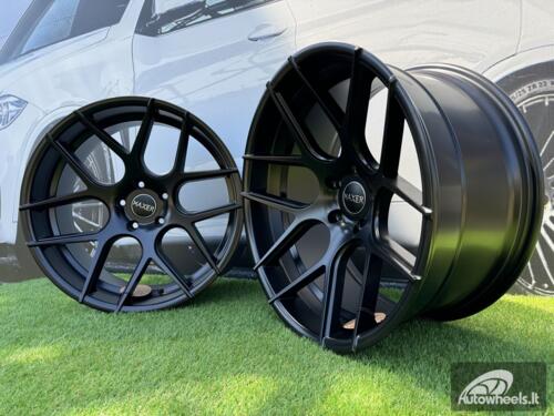 Ratlankis R20x10  5X120  ET  0  74.1  SSA03  (HX022)  Black Half Matt (BLHM)  For HAXER  (Z1)  (Rear+Front)