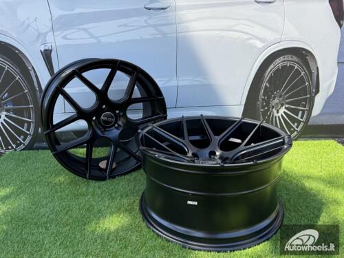 Ratlankis R20x10  5X120  ET  0  74.1  SSA03  (HX022)  Black Half Matt (BLHM)  For HAXER  (Z1)  (Rear+Front)