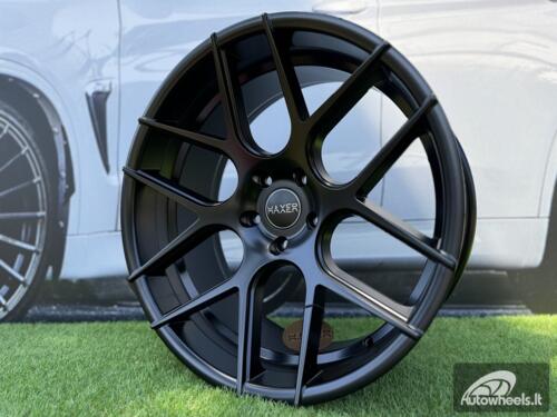 Ratlankis R18x9  5X120  ET  20  74.1  SSA03  (HX022)  Black Half Matt (BLHM)  For HAXER  (Z2)  (Rear+Front)