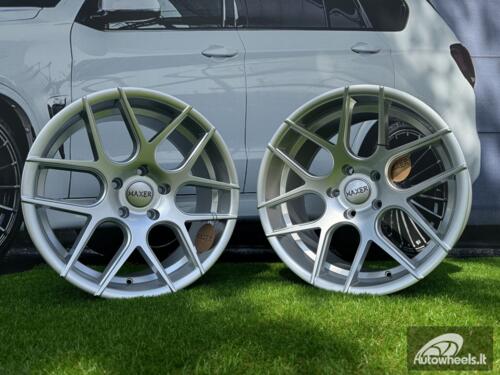 Ratlankis R18x8  5X120  ET  35  72.6  SSA03  (HX022)  Silver Shining (SS)  For HAXER  (Z1)  (Rear+Front)
