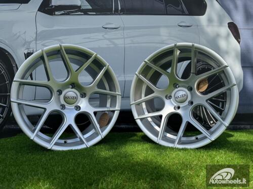 Ratlankis R18x8  5X120  ET  35  72.6  SSA03  (HX022)  Silver Shining (SS)  For HAXER  (Z3)  (Rear+Front)