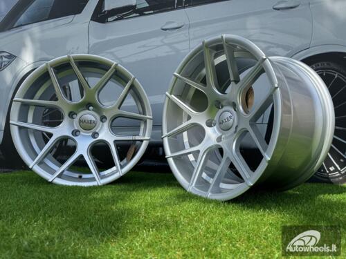 Ratlankis R18x8  5X120  ET  35  72.6  SSA03  (HX022)  Silver Shining (SS)  For HAXER  (Z3)  (Rear+Front)