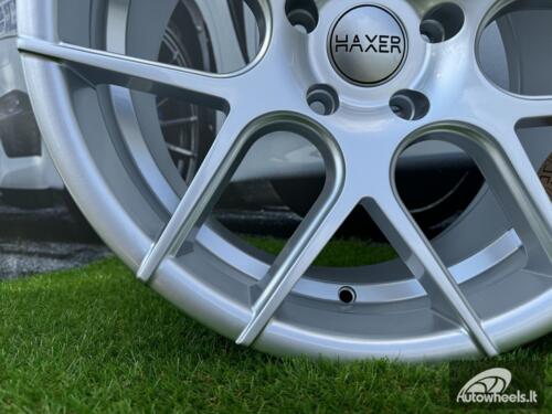 Ratlankis R18x8  5X120  ET  35  72.6  SSA03  (HX022)  Silver Shining (SS)  For HAXER  (Z3)  (Rear+Front)