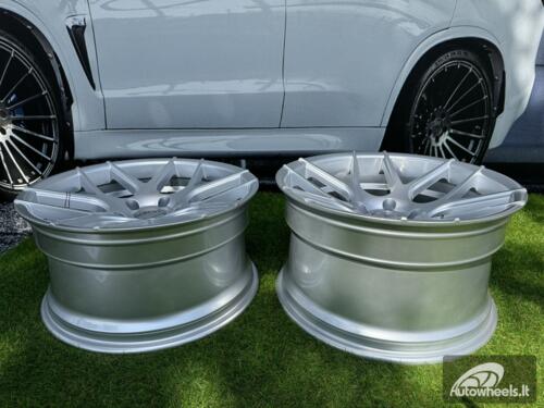 Ratlankis R18x8  5X120  ET  35  72.6  SSA03  (HX022)  Silver Shining (SS)  For HAXER  (Z3)  (Rear+Front)