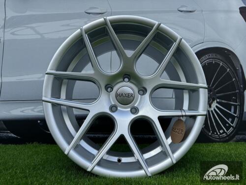 Ratlankis R18x9  5X120  ET  20  74.1  SSA03  (HX022)  Silver Shining (SS)  For HAXER  (Z2+Z4)  (Rear+Front)