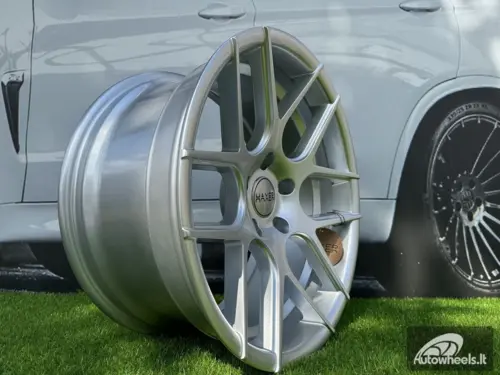 Ratlankis R18x9  5X120  ET  20  74.1  SSA03  (HX022)  Silver Shining (SS)  For HAXER  (Z2+Z4)  (Rear+Front)