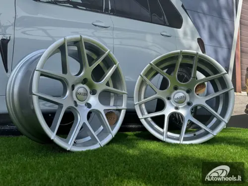 Ratlankis R18x9  5X120  ET  20  74.1  SSA03  (HX022)  Silver Shining (SS)  For HAXER  (Z2+Z4)  (Rear+Front)