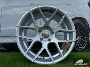 Ratlankis R18x9  5X120  ET  20  74.1  SSA03  (HX022)  Silver Shining (SS)  For HAXER  (Z2+Z4)  (Rear+Front)