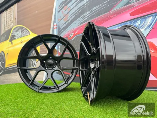 Ratlankis R18x9  5X120  ET  20  74.1  SSA03  (HX022)  Black (BL)  For HAXER  (Z1)  (Rear+Front)