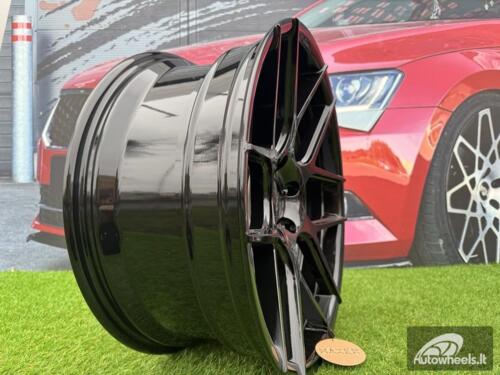 Ratlankis R18x9  5X120  ET  20  74.1  SSA03  (HX022)  Black (BL)  For HAXER  (Z1)  (Rear+Front)