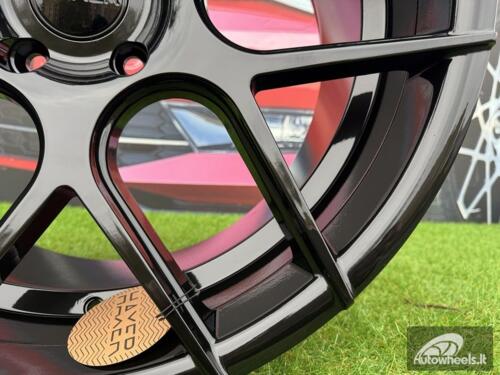 Ratlankis R17x8  5X120  ET  20  74.1  SSA03  (HX022)  Black (BL)  For HAXER  (P2+Z1+Z4)  (Rear+Front)