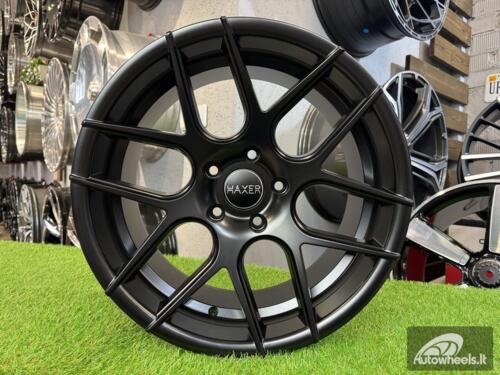 Ratlankis R17x8  5X120  ET  35  72.6  SSA03  (HX022)  Black Half Matt (BLHM)  For HAXER  (Z1+Z2)