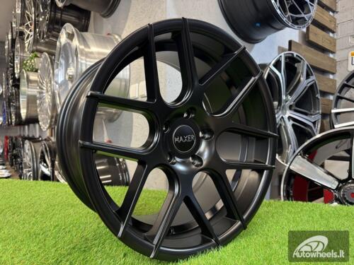 Ratlankis R17x8  5X120  ET  35  72.6  SSA03  (HX022)  Black Half Matt (BLHM)  For HAXER  (Z1+Z2)