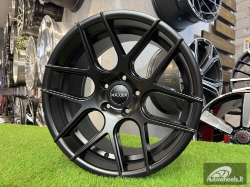 Ratlankis R17x8  5X120  ET  35  72.6  SSA03  (HX022)  Black Half Matt (BLHM)  For HAXER  (Z1+Z2)