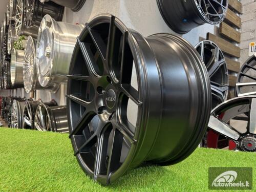 Ratlankis R17x8  5X120  ET  35  72.6  SSA03  (HX022)  Black Half Matt (BLHM)  For HAXER  (Z1+Z2)