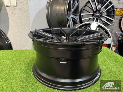Ratlankis R17x8  5X120  ET  35  72.6  SSA03  (HX022)  Black Half Matt (BLHM)  For HAXER  (Z1+Z2)