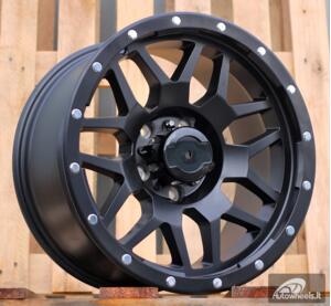 Ratlankis R17x9  5X127  ET  0  71.6  SW235  Black Matt (BM)  For 4X4  (K3)