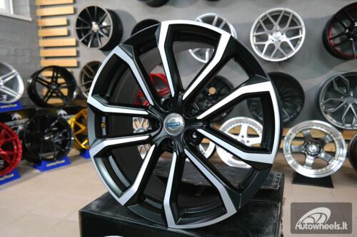 Ratlankis R19x8  5X108  ET  42  67.1  V515  (FE133)  Black Polished (MB)  For VOLVO  (Z5)